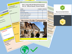 AQA GCSE 9-1 : Flipped Learning Revision Booklet- Tectonic Hazards.