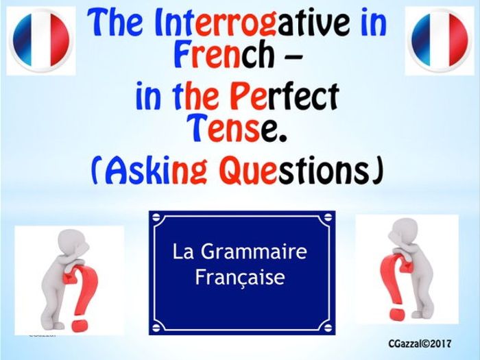 A Complete Guide To Asking Questions In French. | Teaching Resources