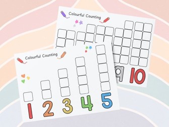 Colourful Counting 1-10