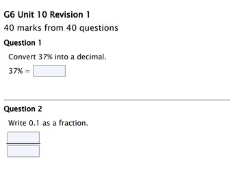 Stage 7 Cambridge Maths Unit 10 Percentages Worksheet