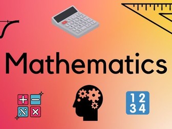 Mathematics Classroom Poster