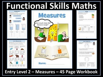 Measures - Functional Skills Maths - Entry Level 2