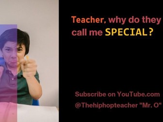 Teacher, why do they call us special?