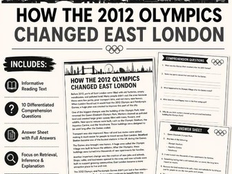 Reading Comphrension - London