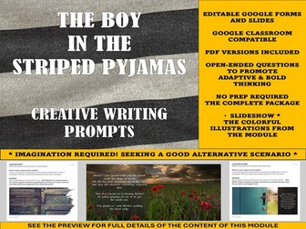 The Boy in the Striped Pyjamas [Book]: Creative Writing Prompts