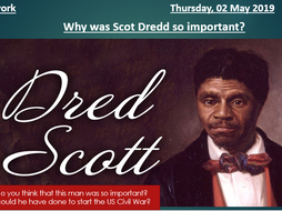 Why was Dred Scott Important? by nichola_gammogo | Teaching Resources