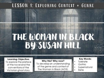 The Woman in Black - Full SoW