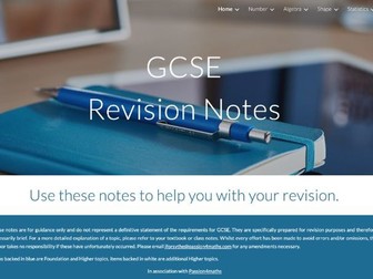 GCSE Notes