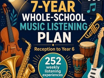 7-Year Whole-School Music Listening Plan