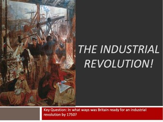Why did the Industrial Revolution start in Britain?