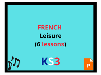 French leisure activities lessons