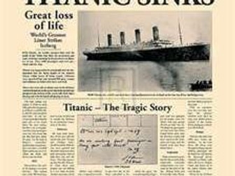 Titanic research project