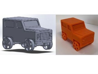 Solidworks, Make a Land Rover, full scheme