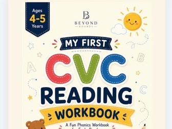 SATPIN phonics: CVC words blending workbook (Ages 3 - 5)