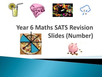 Year 6 Maths SATS Number Starter or Review Slides