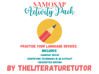 (Remote Learning) Language Devices and Techniques Activity Pack