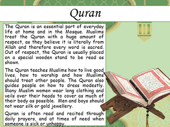 Islam - Islam and the Quran - Lesson 2 -  KS2