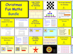 Christmas Fun Maths Bundle (pdf version)