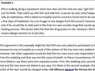 Factual Causation - Criminal Law AQA and OCR