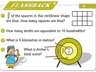 Y4 Maths Flashbacks Spring Term