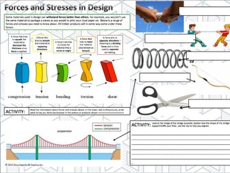 Forces and Stresses Worksheet