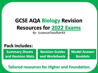 GCSE Biology 2022 Resources