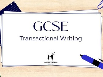 Introduction to Transactional Writing