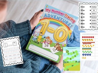Tracing and Numbers 1–20 Workbook /activities