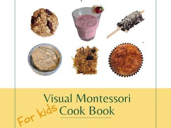 EYFS SEND Year 1 Visual Montessori Recipe Book for Kids