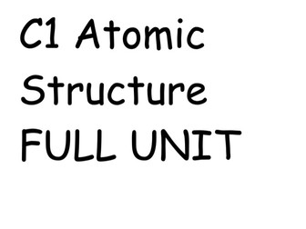 C1 - ATOMIC STRUCTURE FULL UNIT - ALL 14 LESSONS.PPT