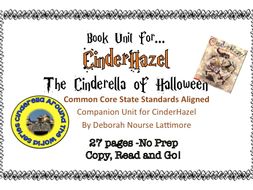 CinderHazel: No Prep Book Unit