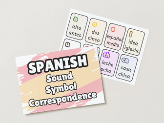GCSE Spanish Sound Symbol Correspondence