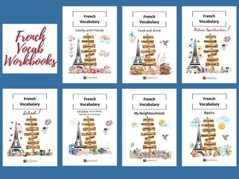 French New GCSE Vocab Workbooks