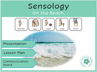 Sensology - On the beach (lesson plan, presentation and communication ALD)