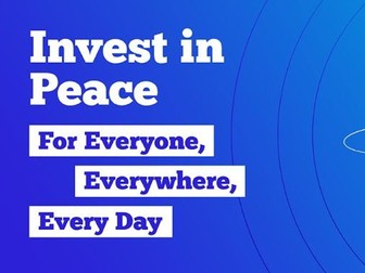 International Day of Peace KS3 PSHE Lesson