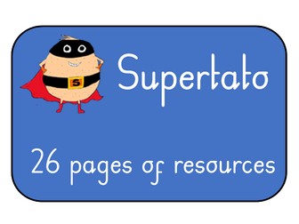 Supertato Activities Pack | EYFS Literacy, Numeracy & PSHE Resource Bundle
