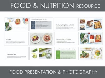 Food & Nutrition - Resource - Food Presentation & Photography