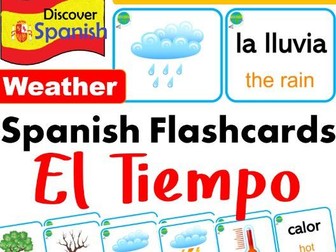 Spanish Flashcards - The Weather & Seasons