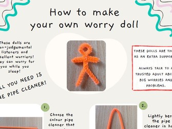 How to make a worry doll