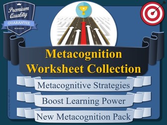 Metacognition Worksheets (Mega-Pack!)
