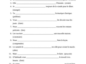 Imparfait (Imperfect Tense in French) Bundle | Teaching Resources