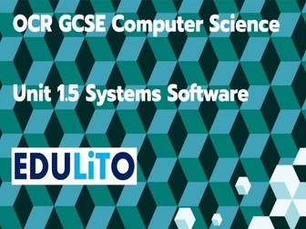 TEACHER POWERPOINTS: UNIT 1.5 SYSTEMS SOFTWARE J277 (FROM 2020)