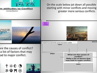 Muslim Attitudes to conflict and peace Edexcel B