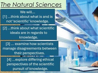 TOK - The Natural Sciences (AOK - 4 Lessons)