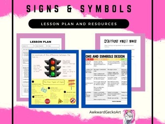 Signs and Symbols Lesson Plan with Resources