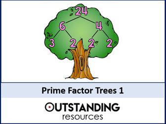 Prime Factor Trees or Decomposition