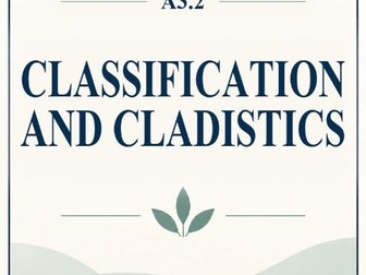 IB Biology HL A3.2 Classification And Cladistics MCQ Practice