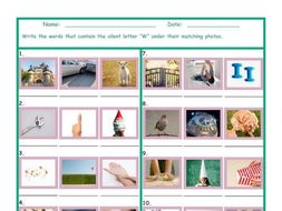 Phonics Silent Letter W Worksheet | Teaching Resources
