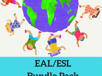 EAL/ESL - New to school, worksheets, language and literacy