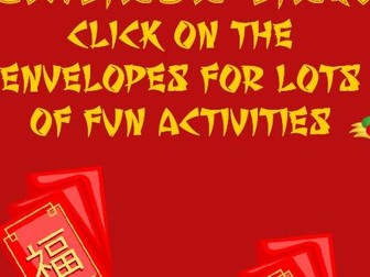 Chinese New Year Links for Remote Learning